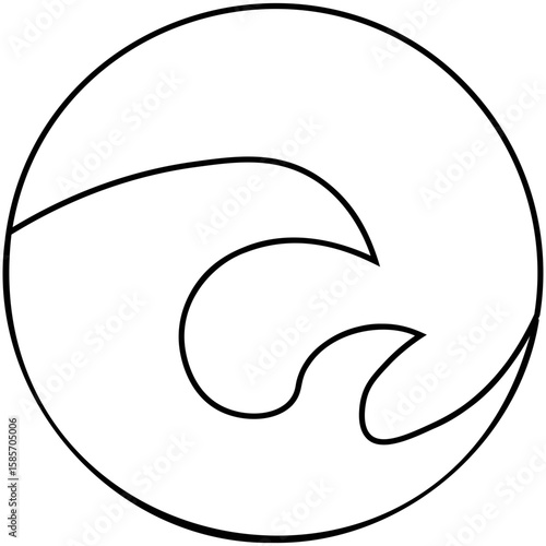 Tsunami Hazard Icon