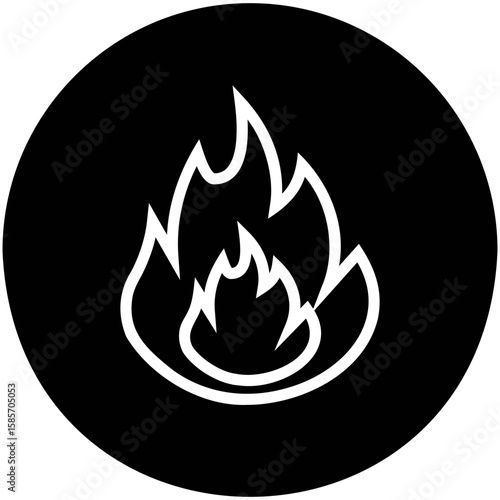 Flammable  Icon