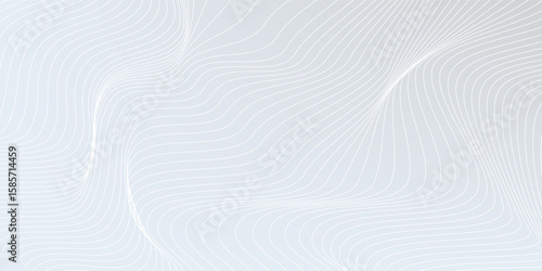 Premium background design with white line pattern (texture) in luxury pastel colour. Abstract horizontal vector template for business banner, formal backdrop, prestigious voucher, luxe invite