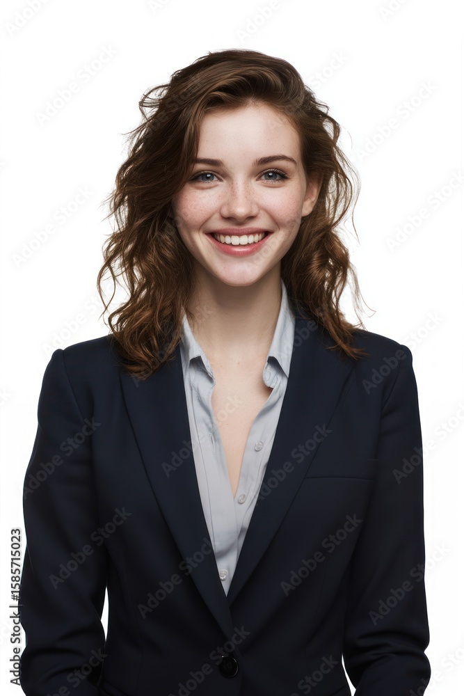 Young woman professional background expression. Young woman professional background expression.