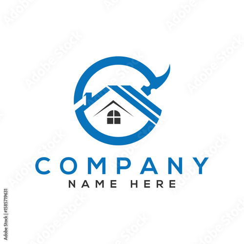 Building and Home Construction Logo