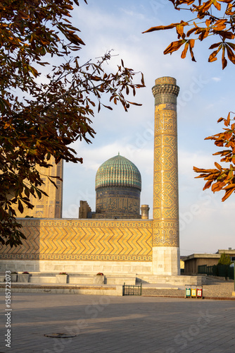 Samarkand , Uzbekistan 21 October, 2024: Gur-e Amir complex