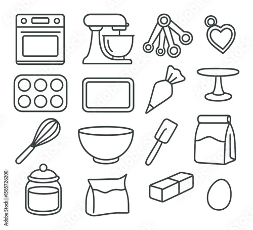Nail care icon collection. manicure pedicure simple icons: polish, file, clipper, gel, brush vector icons.