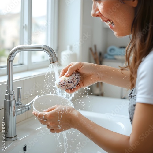 dish wash, AI Generative