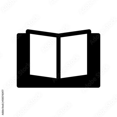 Book Icon Vector Symbol Design Illustration