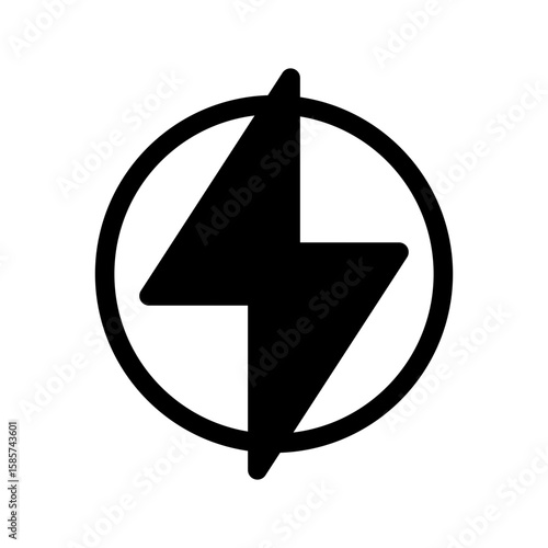 Efficiency Icon Vector Symbol Design Illustration