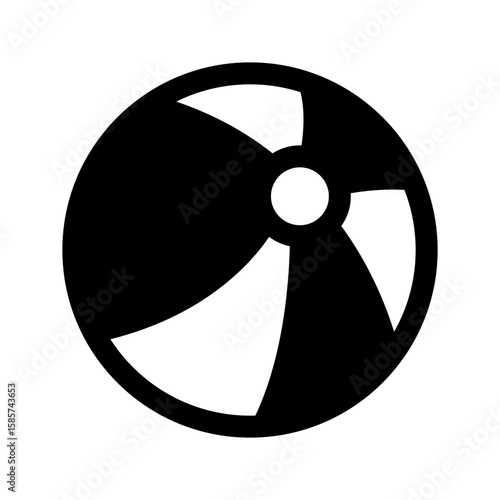 Ball Icon Vector Symbol Design Illustration
