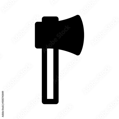 Axe Icon Vector Symbol Design Illustration