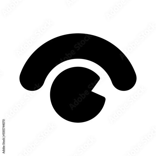 Vision Icon Vector Symbol Design Illustration