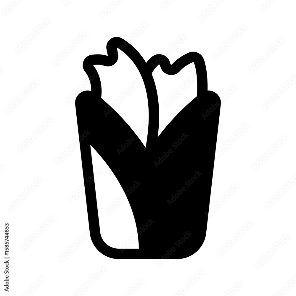 Obraz premium Kebab Icon Vector Symbol Design Illustration