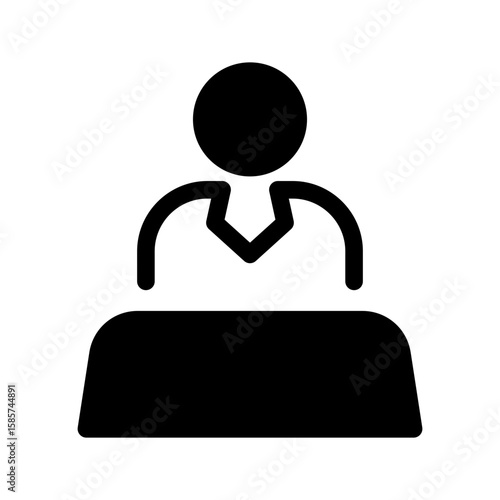 Declare Icon Vector Symbol Design Illustration