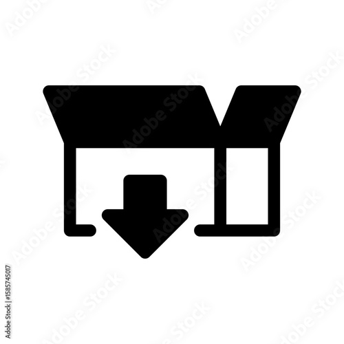 Package Icon Vector Symbol Design Illustration