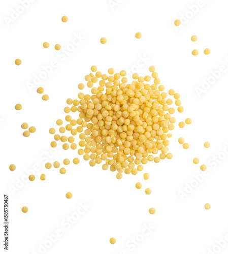 couscous israeli ptitim on transparent background macro png