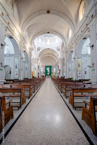 Cathedral basilica of the city of Popayán, located in Colombia, a pilgrimage site especially during Holy Week