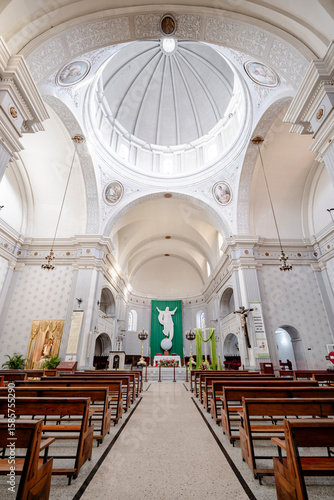 Cathedral basilica of the city of Popayán, located in Colombia, a pilgrimage site especially during Holy Week