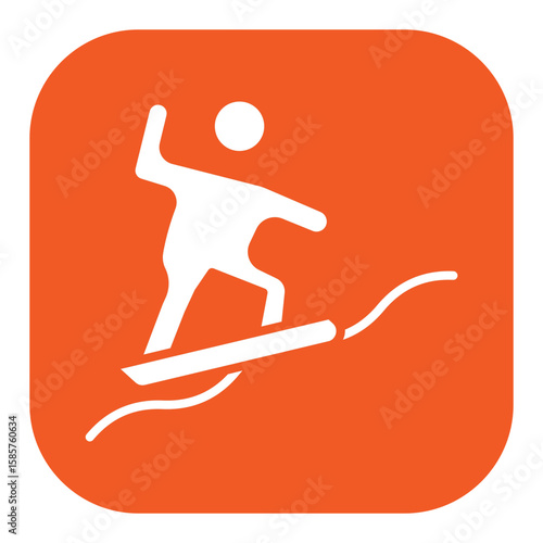 Snowboard Icon