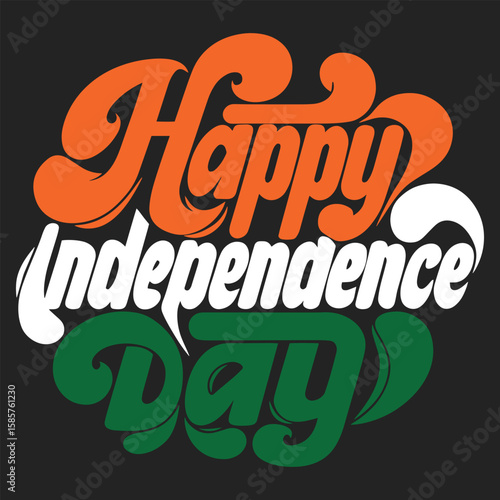 Happy Independence Day India t shirt design