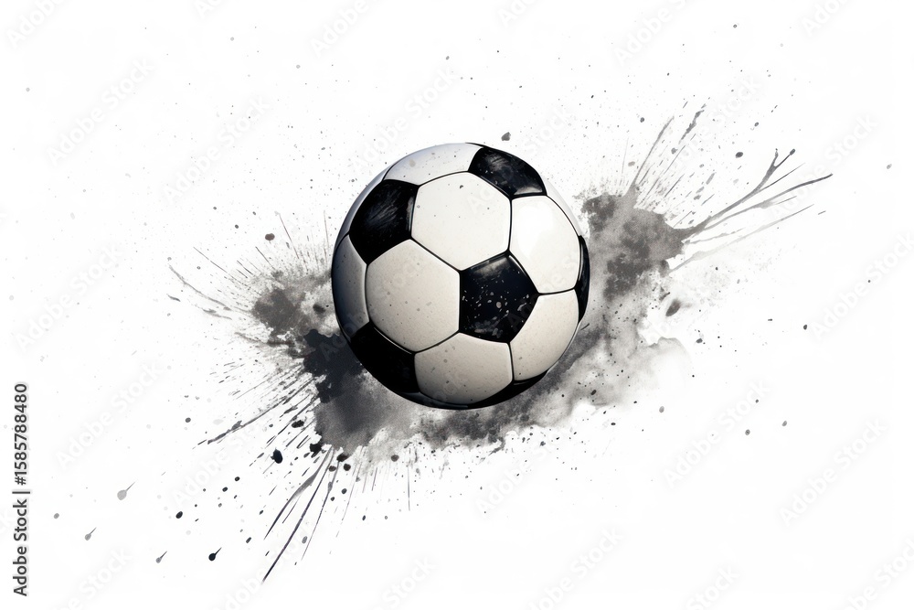 Naklejka premium Football png football sports competition.
