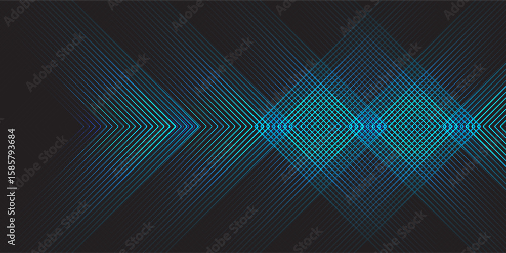 Obraz premium gaming background abstract wallpaper, cyberpunk style scifi game, neon glow of stage scene in pedestal room, 3d illustration rendering, esports team concept