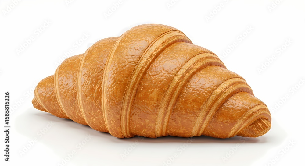 Golden Croissant: Bakery Delight, Buttery Pastry, French Cuisine Golden Croissant: Bakery Delight, Buttery Pastry, French Cuisine