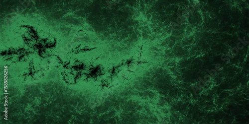 Abstract background of colorful liquid liner. Abstract texture of liquid acrylic. Macro mineral stone malachite on a white background	