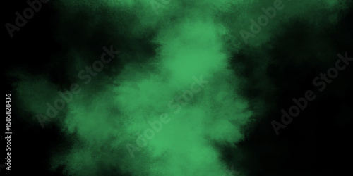 Abstract background of colorful liquid liner. Abstract texture of liquid acrylic. Macro mineral stone malachite on a white background	