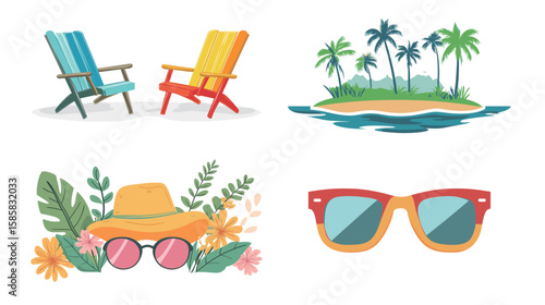 Amazing Design – “Summer Days Are the Best Days” Typography Illustration