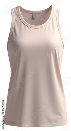 Wallpaper Mural Beige tank top sleeveless women apparel clothing sportswear athletic design exudes Torontodigital.ca