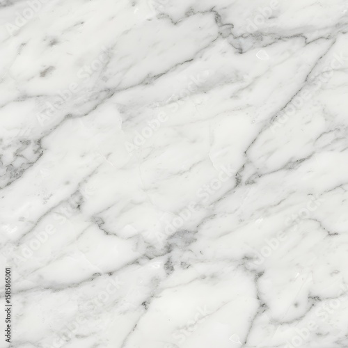 A seamless pattern of marble surface with natural veins and textures. The polished stone displays a smooth and elegant appearance.