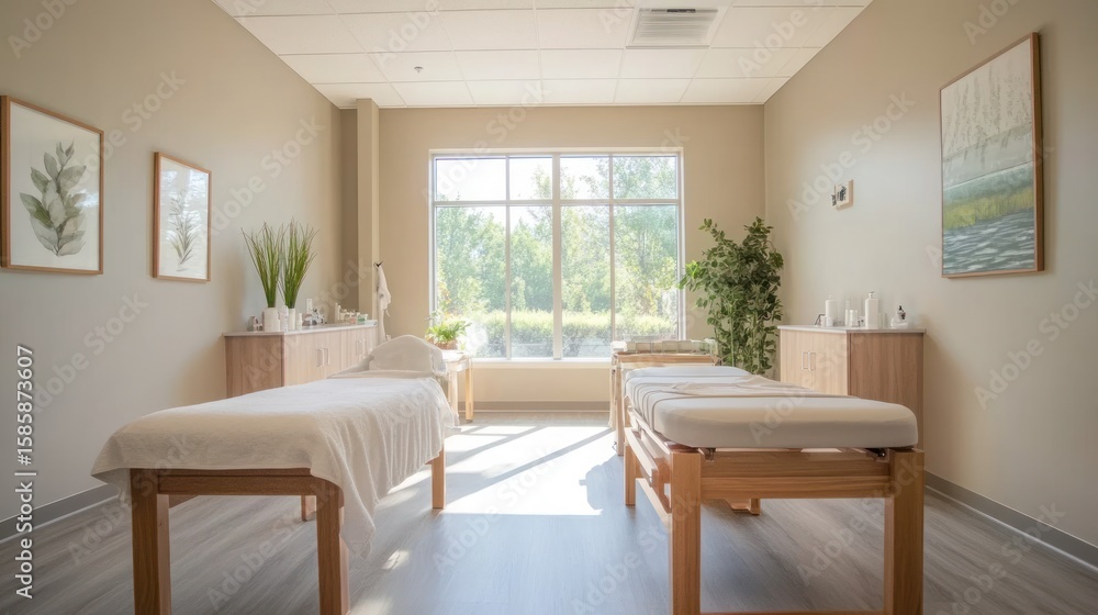 Fototapeta premium Modern spa room interior design