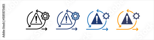 Agile Icon Set Multiple Style Collection