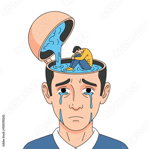 The overwhelming burden of emotional distress affecting mental well-being