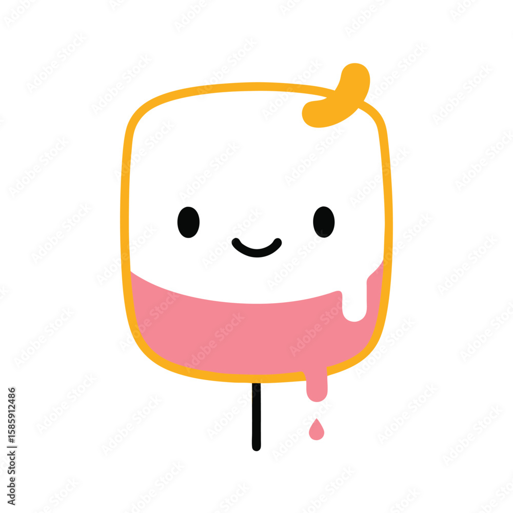 Obraz premium funny cartoon character