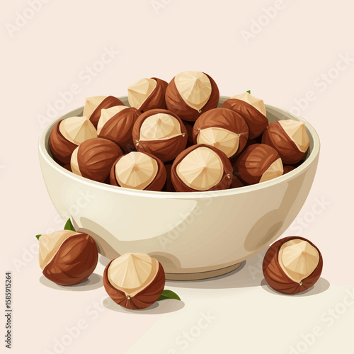 A Bowl of Chestnuts in Autumnal Warmth