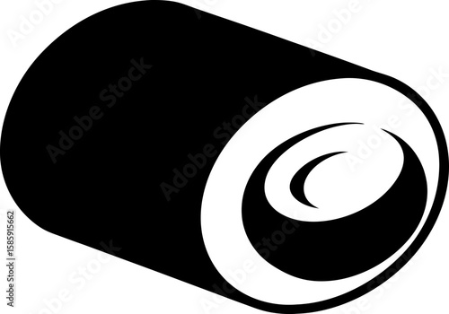 Maki Sushi Roll Great Wave Topping