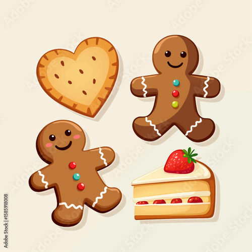 Delightful Gingerbread and Cake Treats for Holiday Cheer
