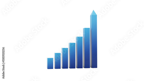 Stylized blue bar graph with sharp upward trajectory against black background Free Download Stylized blue bar graph with sharp upward trajectory against black background - GFXLoad