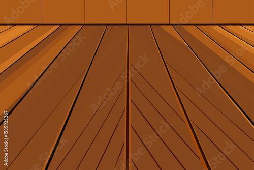 classic oak hardwood floor with rich brown tones