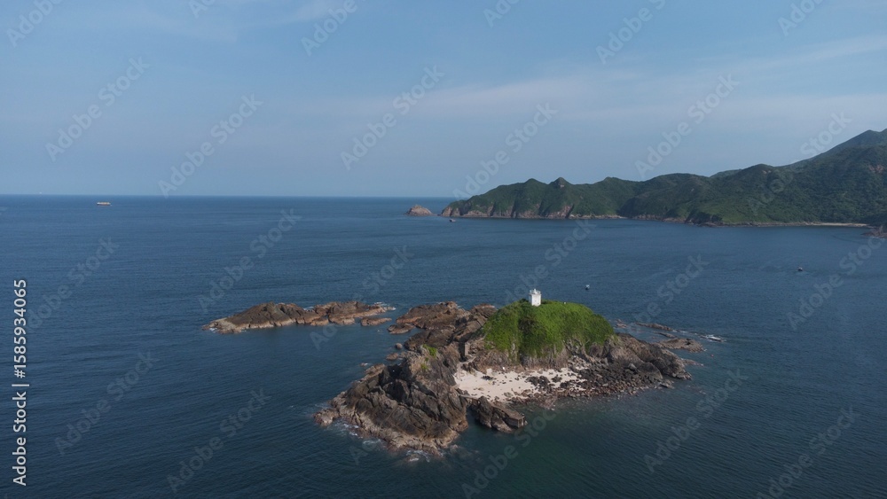 Fototapeta premium view of the bay of kotor montenegro