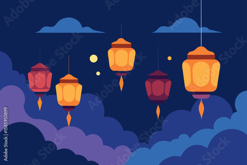 lantern in the sky