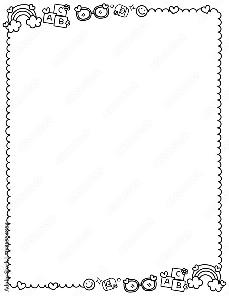 School supplies border clipart. Back to school border. Hand-Drawn Stationery Clipart. Educational borders and frames. Teacher school border. Border frame for kids. Perfect for invitations, worksheets. School supplies border clipart. Back to school border. Hand-Drawn Stationery Clipart. Educational borders and frames. Teacher school border. Border frame for kids. Perfect for invitations, worksheets.