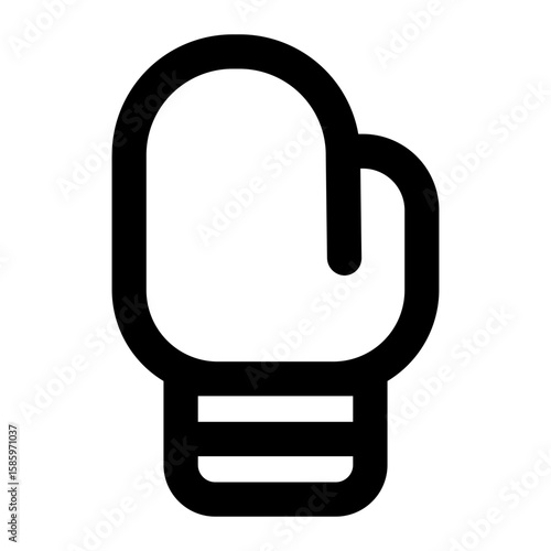 boxing icon for illustration