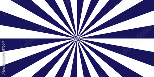 Sunburst beam light vintage shine and graphic summer explosion pattern.  Party invitation, carnival circus ticket ray pattern, stripped vector background. Sunburst beam light vintage shine and graphic