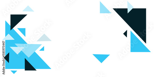 Abstract geometric triangles background. Template for poster, backdrop, book cover, brochure, and vector illustration. Eps 10