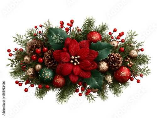 Adorable pink wool baby booties with knitted cuffs, clean layout and shadows, front view, isolated on transparent background