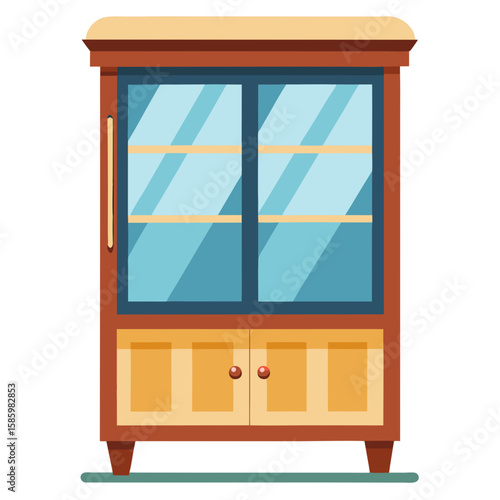 wooden window with wooden shutters