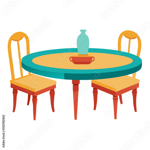 table and chair