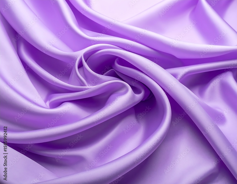Fototapeta premium Purple silk fabric folds (2)