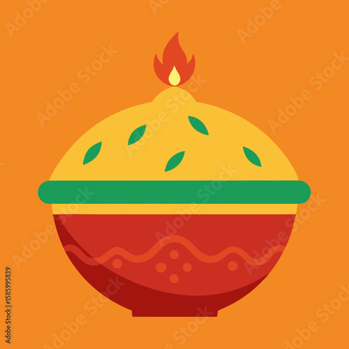 Fast Food Cake and Hamburger Vector Illustration with Sweet Dessert Cream, Burger Bread, Restaurant Meal Icon, Birthday Bakery Design Concept and Cartoon Food Decoration Symbol