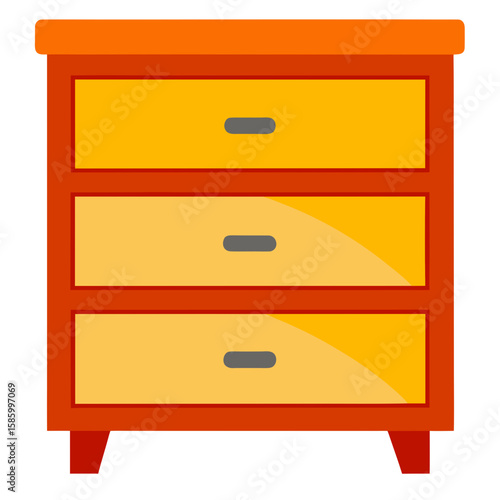 wooden chest of drawers